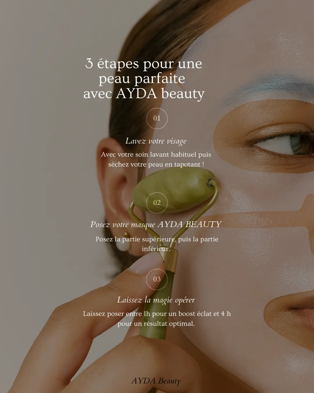 Masque Bio-Collagène – L’Éclat Retrouvé AYDA Beauty