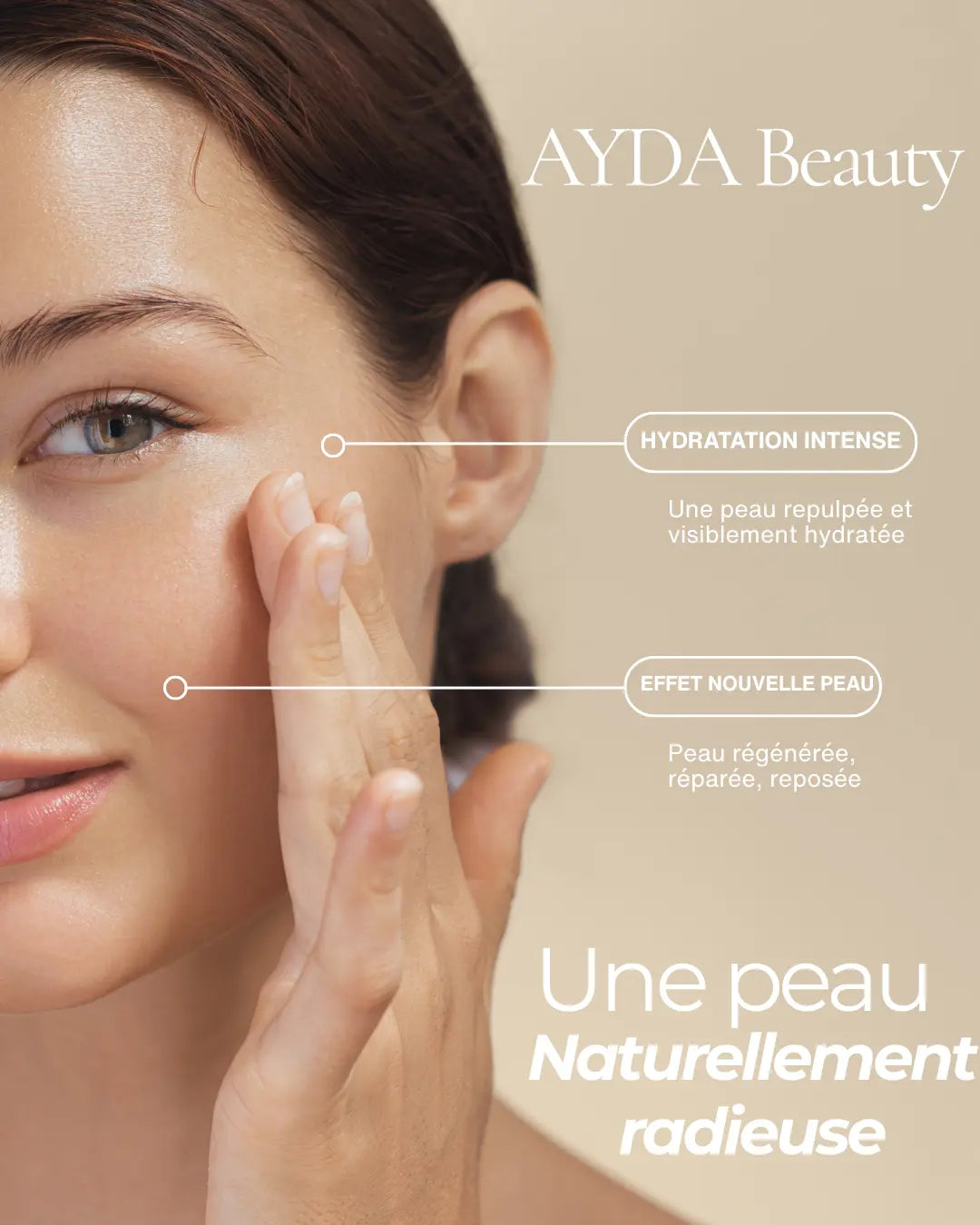 Masque Bio-Collagène – L’Éclat Retrouvé AYDA Beauty